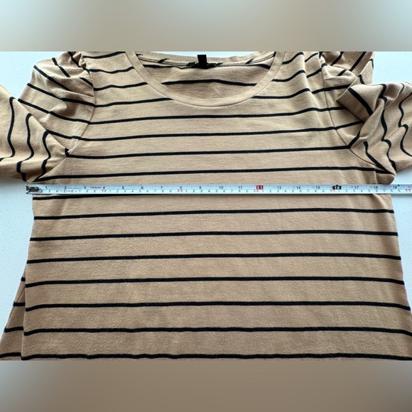 Talbots Long Sleeve Striped T-shirt Size Medium - Picture 8 of 10